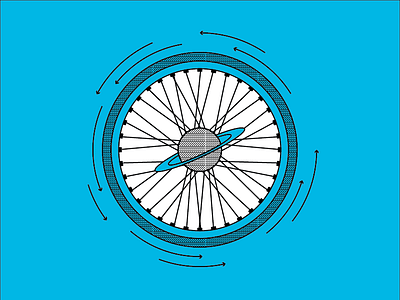 Speed of Light Spot Illustration