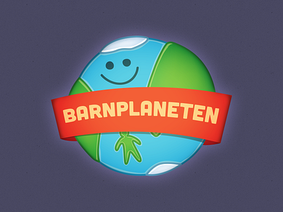 Barnplaneten logo app kids logo music planet spotify