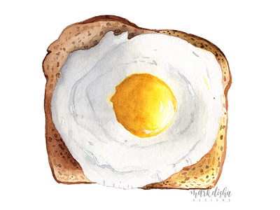 Sunny Side Up cook book design food graphic illustration magazine packaging procreate watercolors