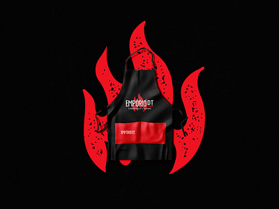 Empório DT - Brand identity black brand brand identity branding craft logo logotype red