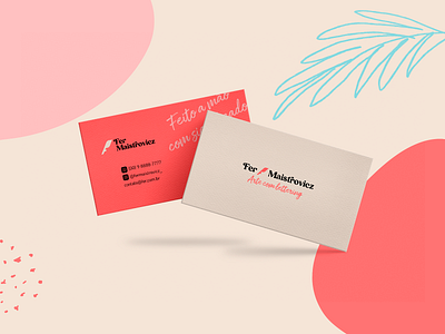 Fer Maistrovicz Lettering - Brand identity brand brand identity logo logotype pastel pink