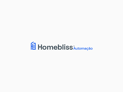 Homebliss - Smarthome automation brand brand identity home house logo smart smarthome