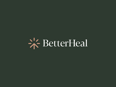 BetterHeal - Brand identity brand brand identity design green health identidade visual logo logotype