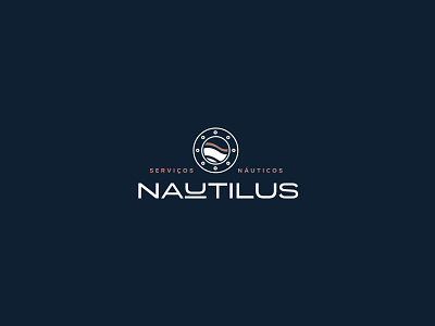 Nautilus - Brand identity brand brand identity logo logotype nautical