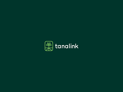 Tanalink - Brand identity brand brand identity farm green logo logotype malaysia palm plantation tropical