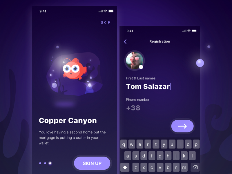 Dribbble Fish popular new profile funny ocean water concept tutorial illustration registration login fish