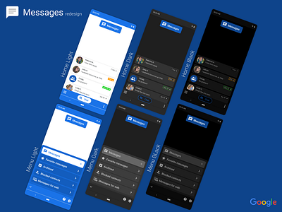 Google Messages Redesign