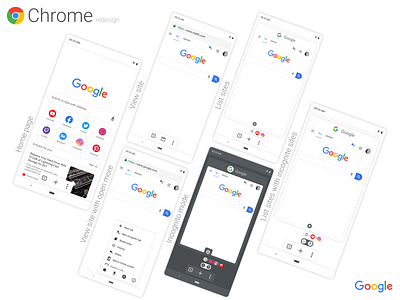 Google Chrome Redesign