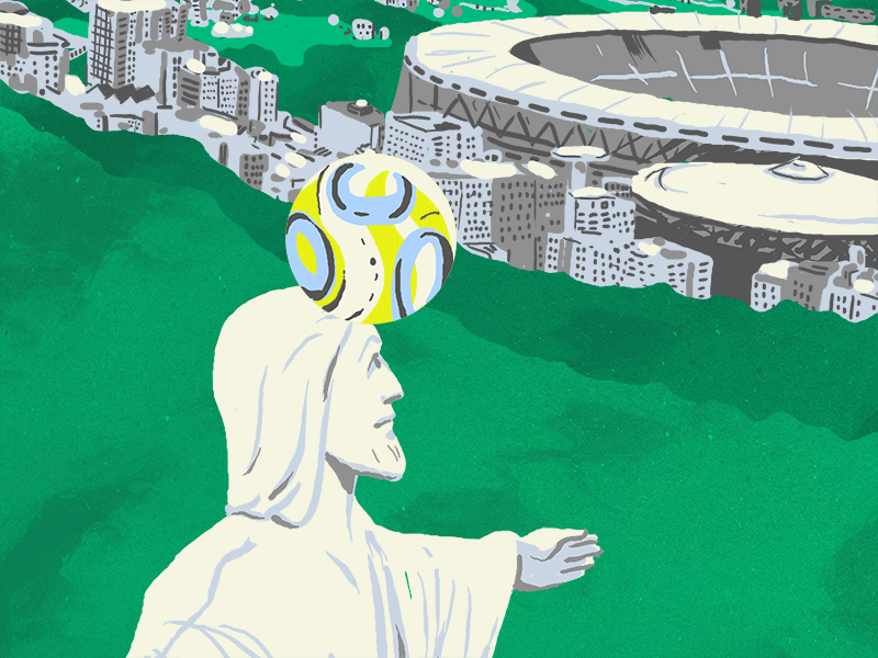 Jesus Loves Futball brazil christ the redeemer futball jesus rio rio de janeiro soccer world cup