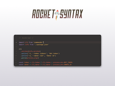 Rocket Syntax atom colorful rocket syntax theme