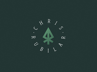 Chris Rubilar's Personal Branding arrow brand branding chile chilean logo personal photographer