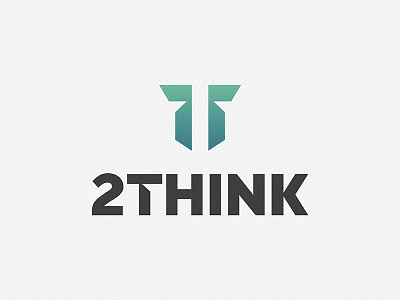 2Think | Branding ai blue brand branding exploration illustrator logo mark think