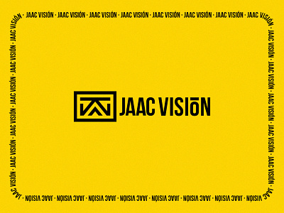 Brand | Jaac Visión black brand exploration illustration illustrator lineal logo vector yellow