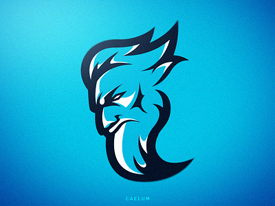 Neptune branding caelum esport identity logo mascot sport