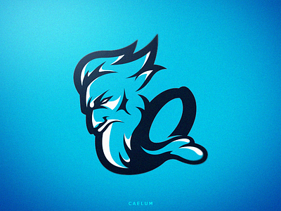 Neptune branding caelum esport identity logo logotype mascot sport