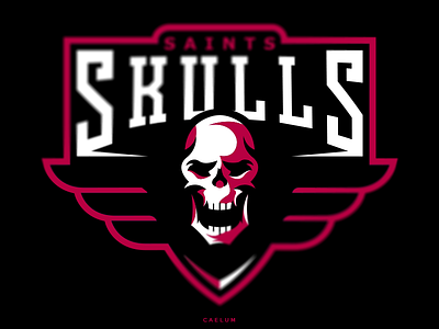 Saints Skulls branding caelum esport identity logo logotype mascot sport