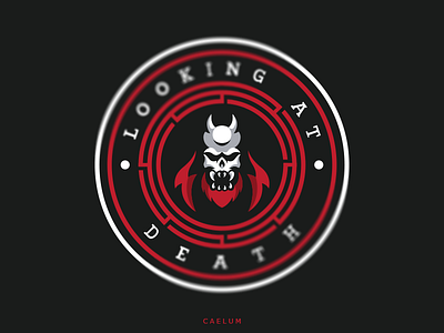 Looking at death branding caelum esport identity logo logotype mascot sport