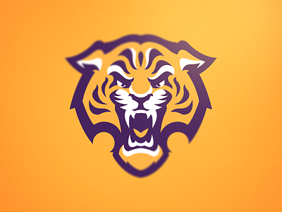 Tiger branding caelum esport hiwow identity logo mascot sport