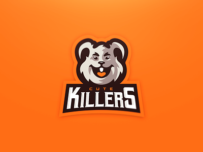 Cute Killers branding caelum esport hiwow identity logo logotype mascot sport