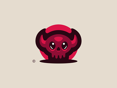 Cutevil branding caelum cute devil esport hiwow identity illustration logo logotype mascot sport