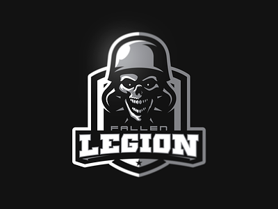 Legion branding caelum esport icon identity illustration logo logotype mascot skull skull logo sport