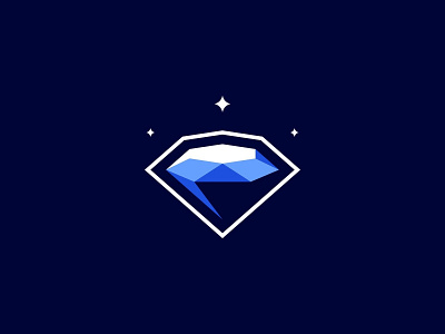 Diamond branding caelum diamond diamond logo gem icon identity illustration logo mascot