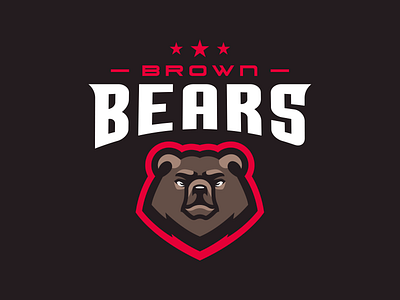 Brown Bears animal branding caelum design esport icon identity illustration logo logotype mascot sport vector