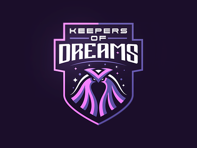 Keepers Of Dreams branding caelum esport esports identity illustration logo logotype mascot sport sports