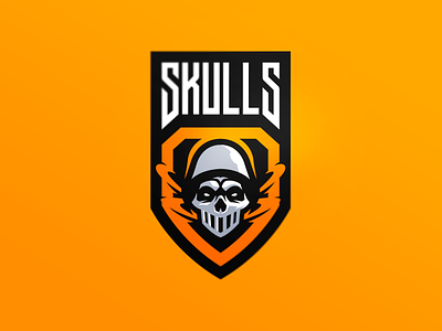 Team Skulls branding caelum design esport esports identity illustration logo logotype mascot skull logo sport sports vector