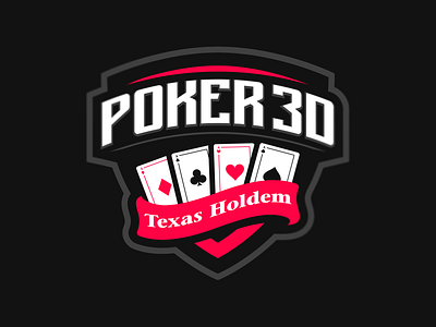 Poker 3D branding caelum esport icon identity illustration logo logotype mascot sport