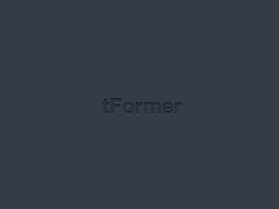 tFormer.js - empower your HTML forms form javascript logo plugin validation