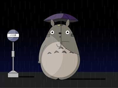My Neighbor Totoro character colorful cute illustration mei miyazaki movie my neighbor totoro studio ghibli totoro