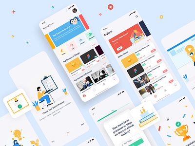 E-learn Online Course UI Kit