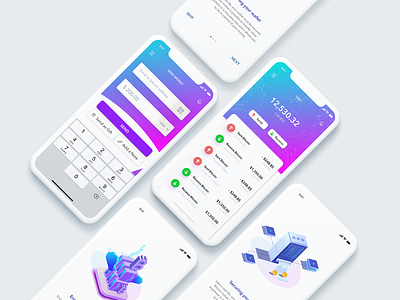 Cryptocurrency Wallet UI Design