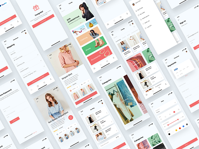 Trendy Shopping eCommerce UI/UX KIT