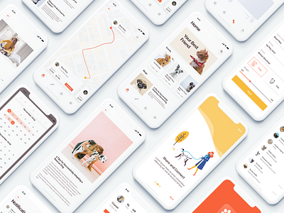 Social Pets App UI Kits