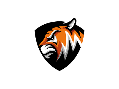 Tiger Logo animal branding designbymatt grafisk design illustration logo logo design logo mark logotyp logotype mascot mascot logo tiger logo vector