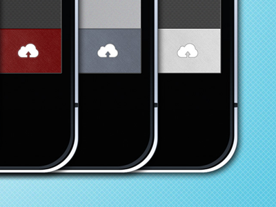 Custom iPhone App UI v2 app colours custom iphone menu nav navigation psd ui