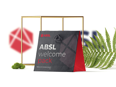 Absl Welcome Pack absl bag brand branding clean gift giftbox goodies present product product design productdesign red welcome welcome pack
