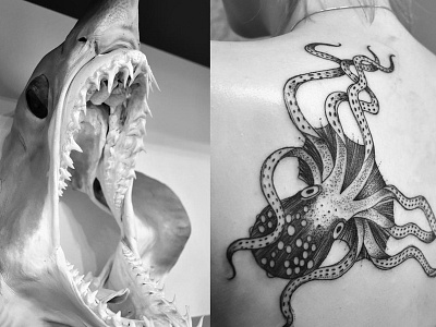 Octopus artist girl farbenpracht germany illustration miriam frank miriamfrank tattoo munich tattoomunich tätowierung visual art form