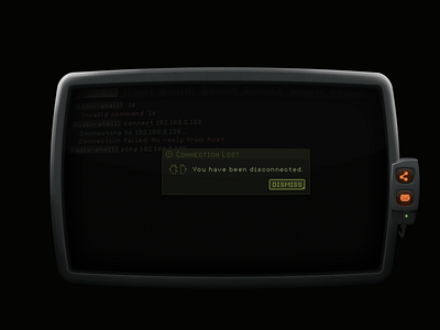 Hacker&Dragons Terminal Concept game ux web