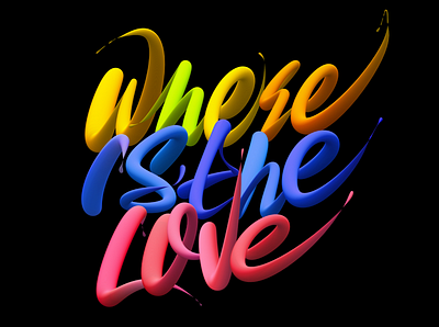 love font design graphic design logo poster design type typeface design 字体设计