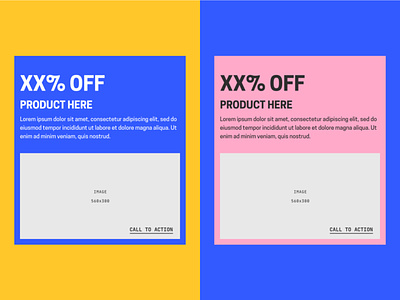 Email template concept | colorful brand examples component design system email email template html email module template wireframe