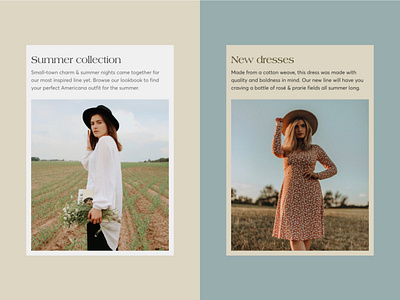 Fashion email template | Rustic brand examples