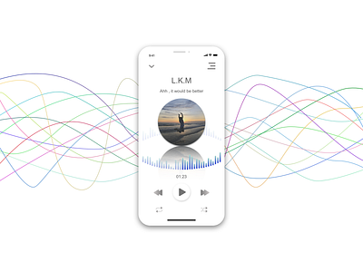 Music Player ui ux