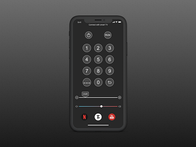 TV App control remote tv ui ux