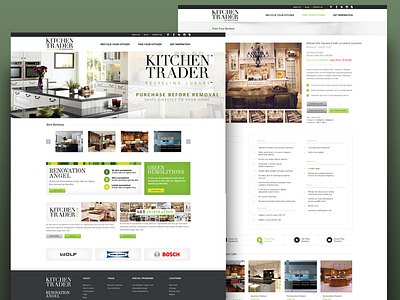 Kitchen Trader website design woocommerce wordpress