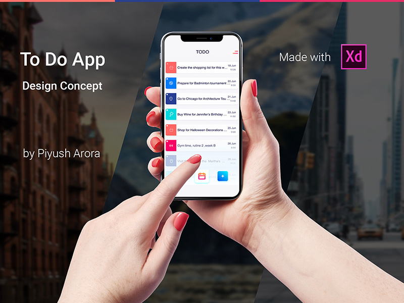 To Do App Design Concept to do product design ui ux