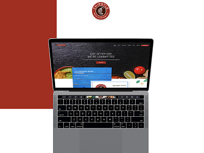 Chipotle Website Redesign Concept adobe muse chipotle design ui ux website