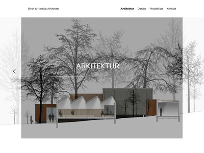 Architecture landingpage